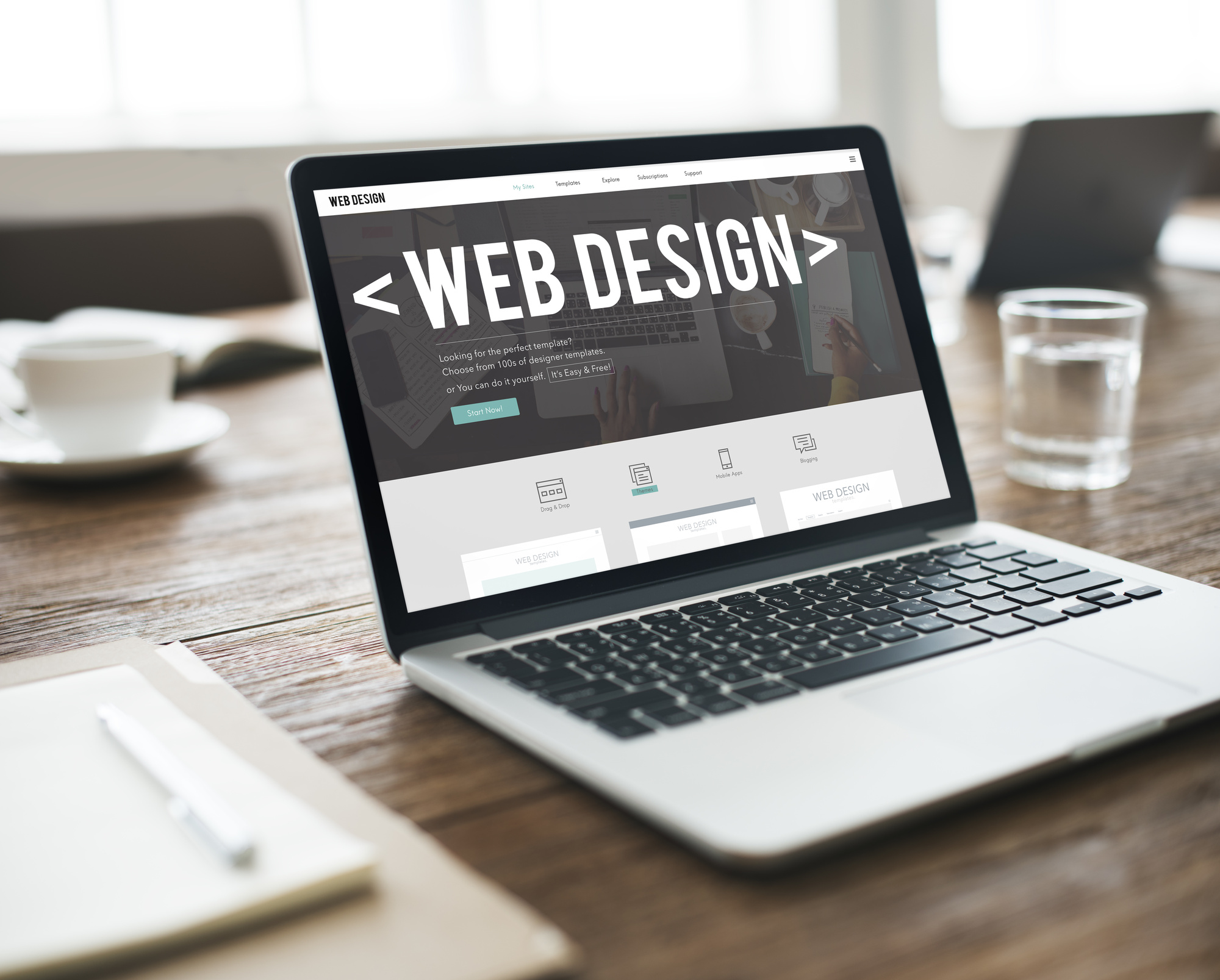 Web Design Internet Website Responsive Software Concept website design agency in india